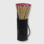 Black Match Holder c/w Matches